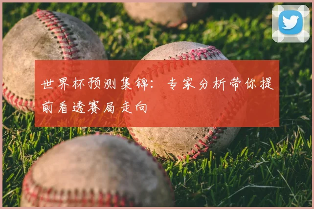 世界杯预测集锦:专家分析带你提前看透赛局走向